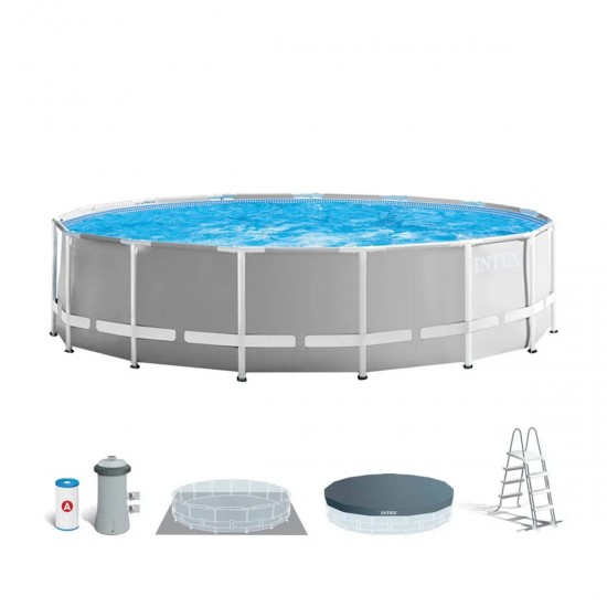 Piscina Prisma Frame 457x107cm INTEX