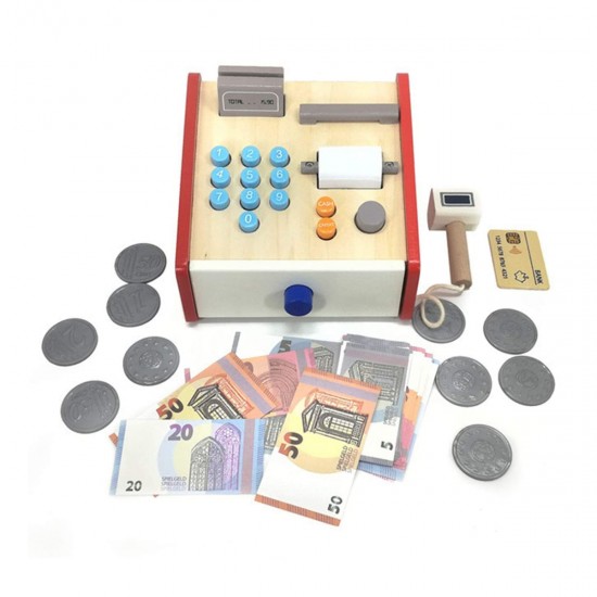 Caja Registradora Madera