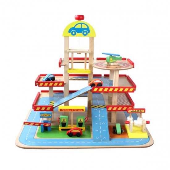 Estacionamiento Super en Madera