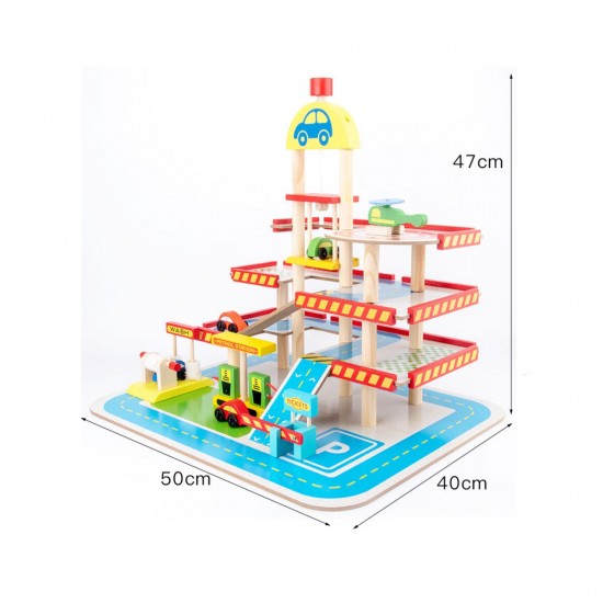 Estacionamiento Super en Madera