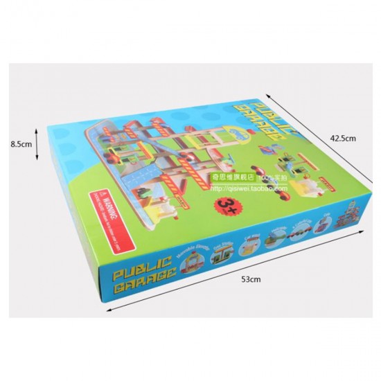 Estacionamiento Super en Madera