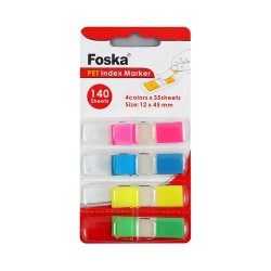 Notas adhesivas set indice FOSKA