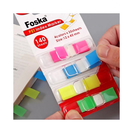 Notas adhesivas set indice FOSKA