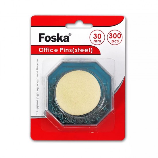 Set de alfileres en pote FOSKA