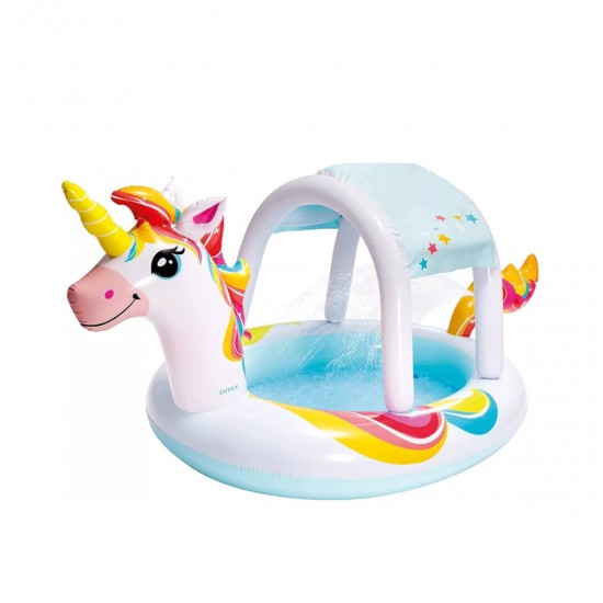 Piscina Unicornio con Toldo INTEX