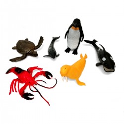 Animales marinos 15cm. aprox