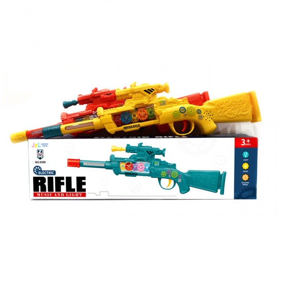 Rifle con Luz y Sonido