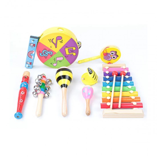 Caja de Instrumentos Musicales Madera