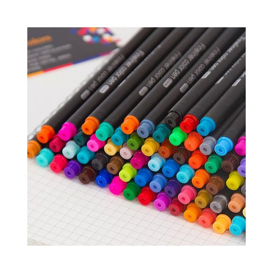 Marcadores Fineliner x12 FOSKA