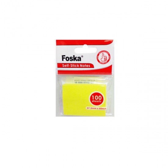 Block Notas Quita y Pon 37.5 x 50mm FOSKA