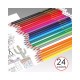 Lapices de colores Borrables x24 FOSKA