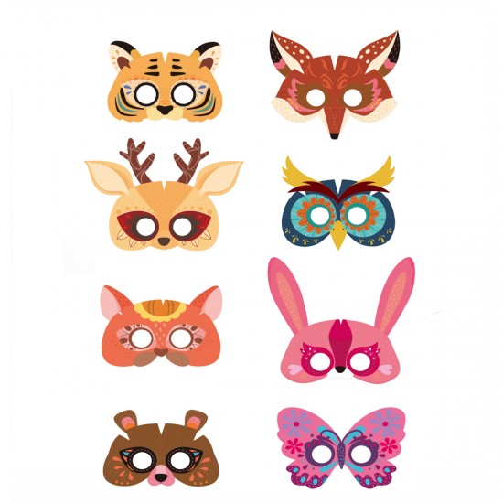 Mascaras de Papel Origami Mascaras de Papel Origami