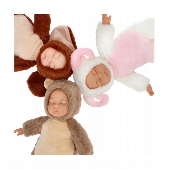 Bebe con pijama peluche
