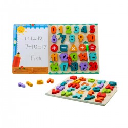 Panel pizarra numeros 1-20