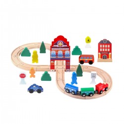 Pista de Tren en Madera Pista de Tren en Madera