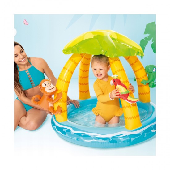Piscina Tropical con animales INTEX