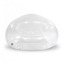 Sillon transparente INTEX