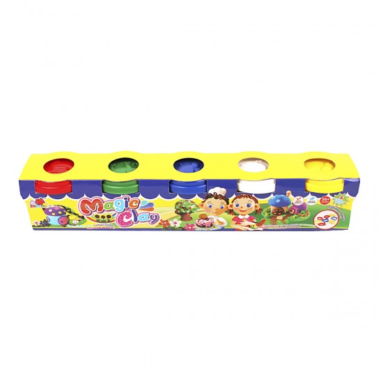 Plastilinas de colores x5