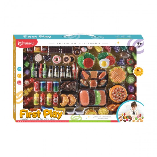 Set juego de alimentos niños