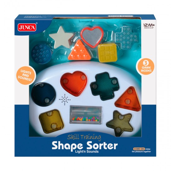 Juego de encastre musical con formas