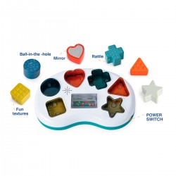 Juego de encastre musical con formas