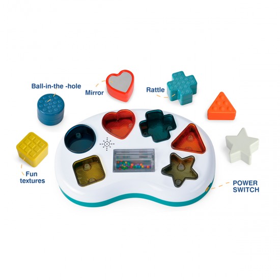 Juego de encastre musical con formas