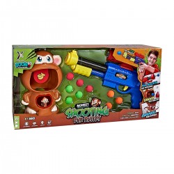 Lanza Pelotas Mono Juguete