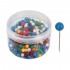 Alfileres Colores estuche plast.300 piezas