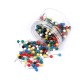 Alfileres Colores estuche plast.300 piezas