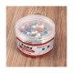 Alfileres Colores estuche plast.300 piezas
