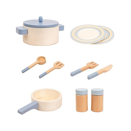 Juego de Ollas Madera