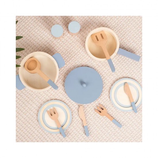 Juego de Ollas Madera