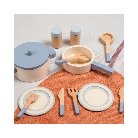 Juego de Ollas Madera