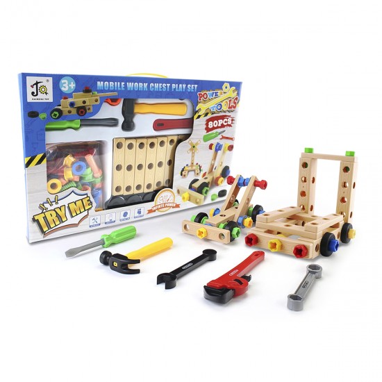 Juego Construcción 80 piezas