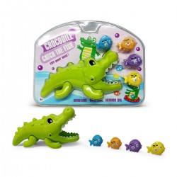 Cocodrilo Come Peces