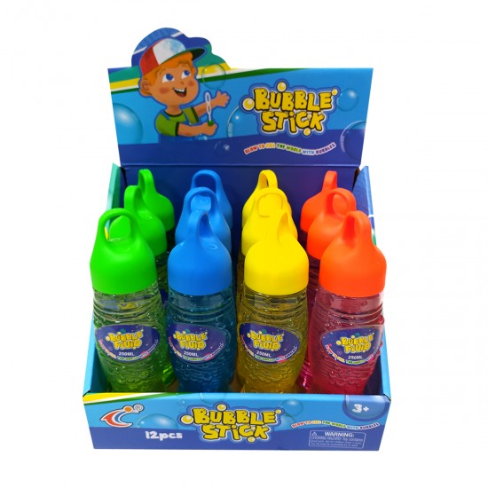 Botella con líquido para Burbujero 250ml