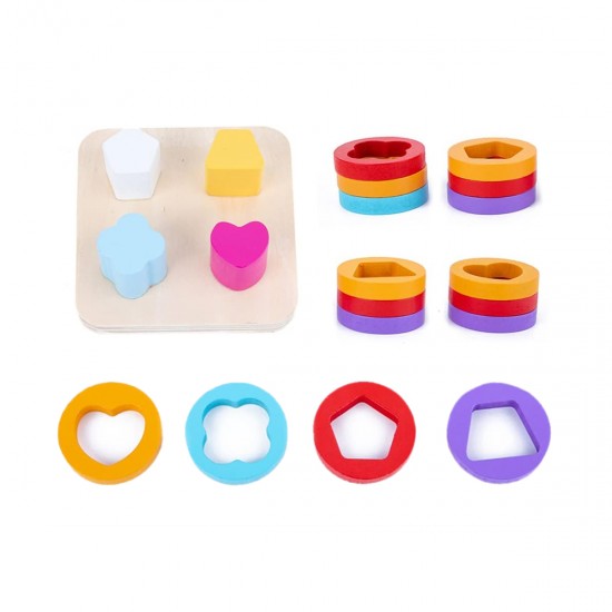 Juguete didáctico con formas geométricas