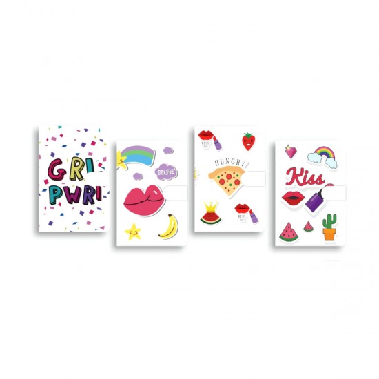 Libreta A6 c/diseños surtidos