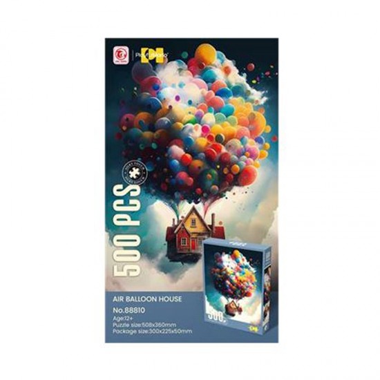 Puzzle globo aeroestático 500 piezas