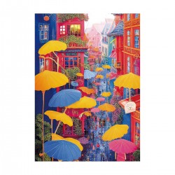 Puzzle colorido 500 piezas