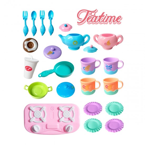 Juego de té en bolso