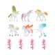 Unicornios en balde