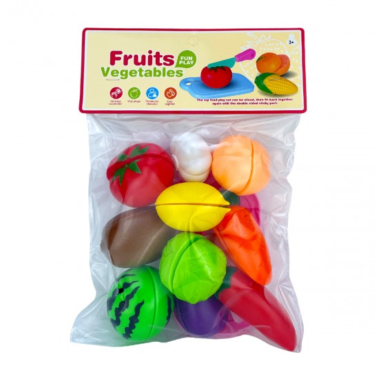 Verduras con velcro