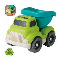 Camión volqueta bioplastic