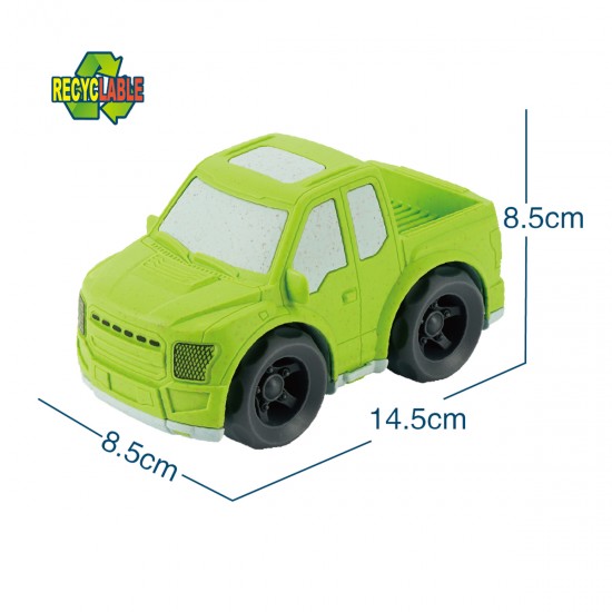Camioneta bioplastic