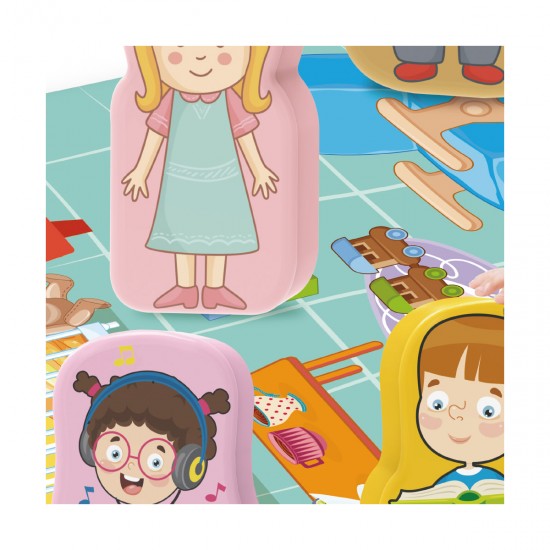 Juegos de familia de tela