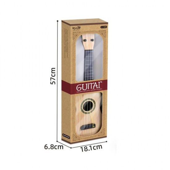 Guitarra simil madera