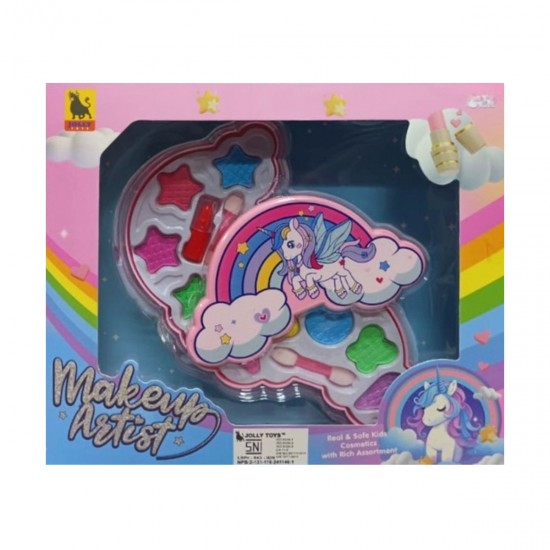 Petaca maquillaje arcoiris