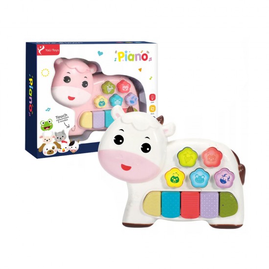 Piano vaca musical para niños