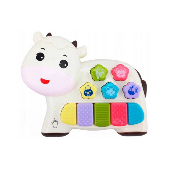Piano vaca musical para niños
